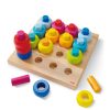 Spellen Regelen | HABA Rainbow Whirls Houten Sorteer- En Stapelspel