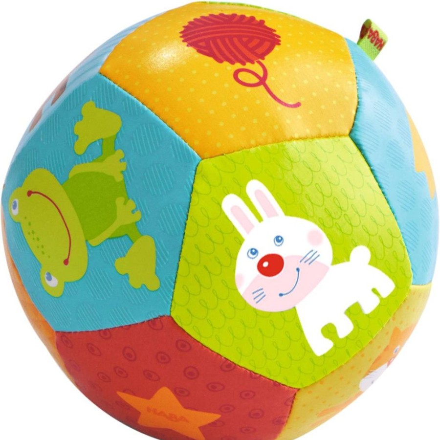 Pluche Babyspeelgoed | HABA Dierenvrienden, Zachte Babybal Van 4 1/2 Inch