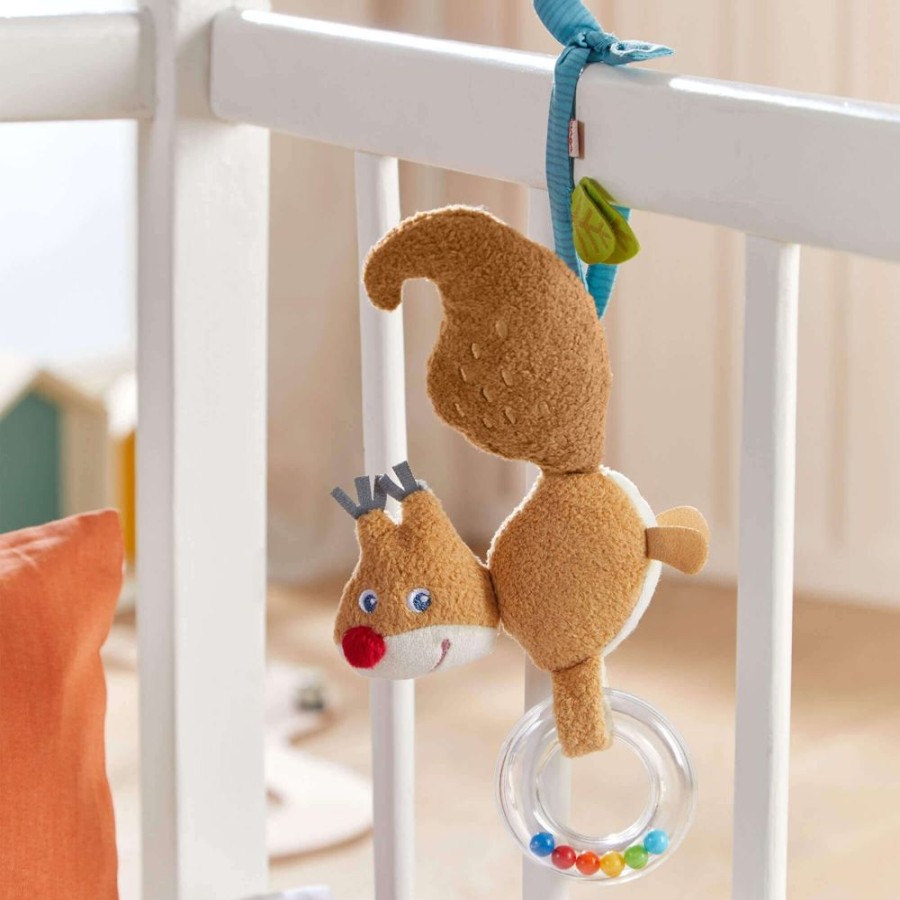 Hangend Babyspeelgoed + Mobieltjes | HABA Bungelfiguur Forest Friends Eekhoorn