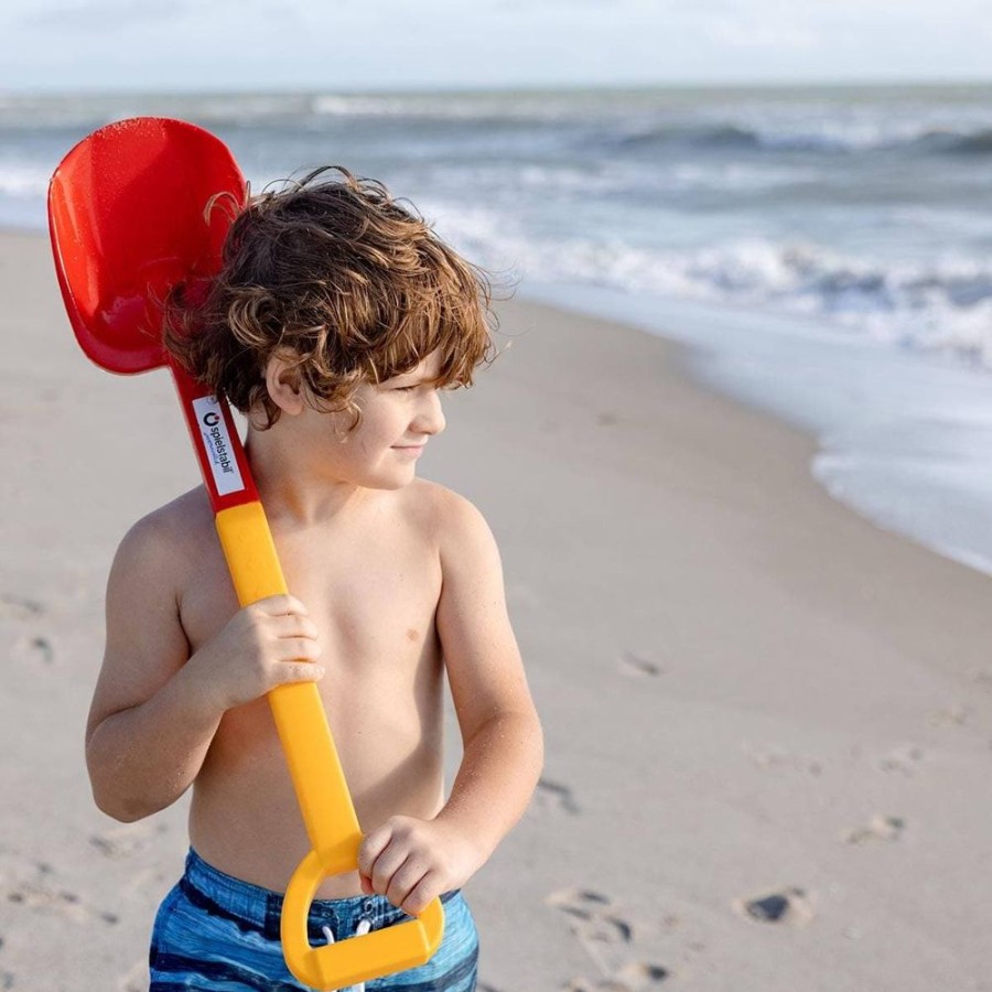 Spielstabil Buitenspeelgoed | HABA Zware Strandschep Voor Kinderen Met Lange Steel