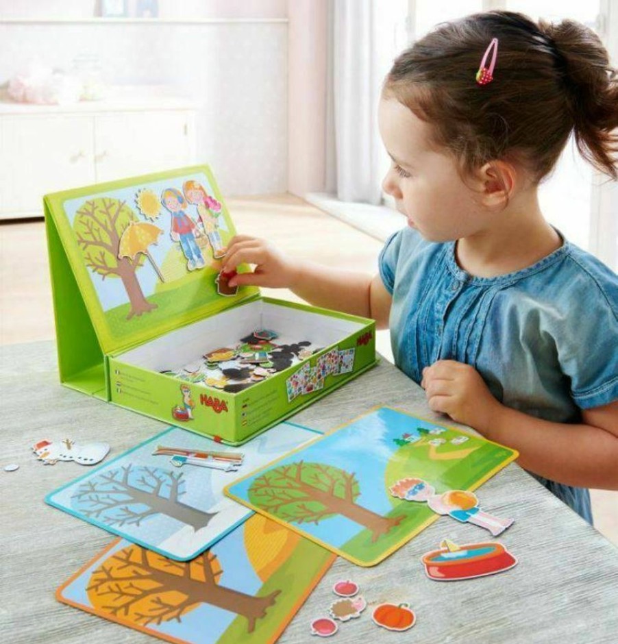 Magnetische Spellen | HABA De Magnetische Speldoos Van Seasons