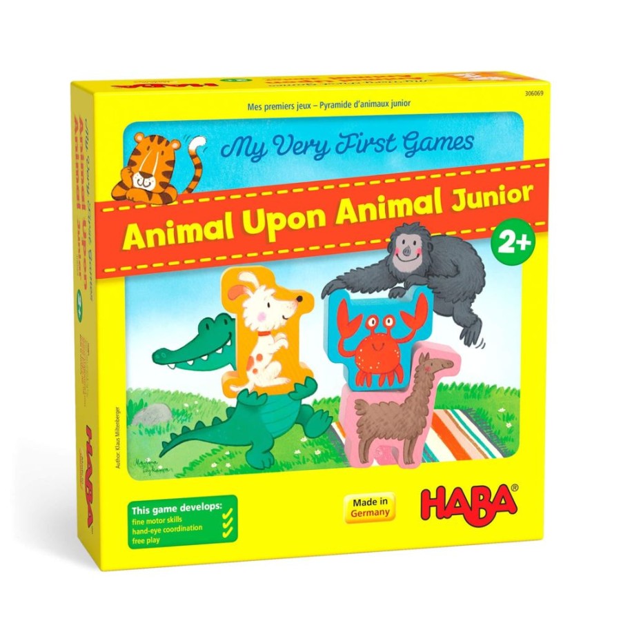 Mijn Allereerste Spellen | HABA Mijn Allereerste Spellen - Animal Upon Animal Junior