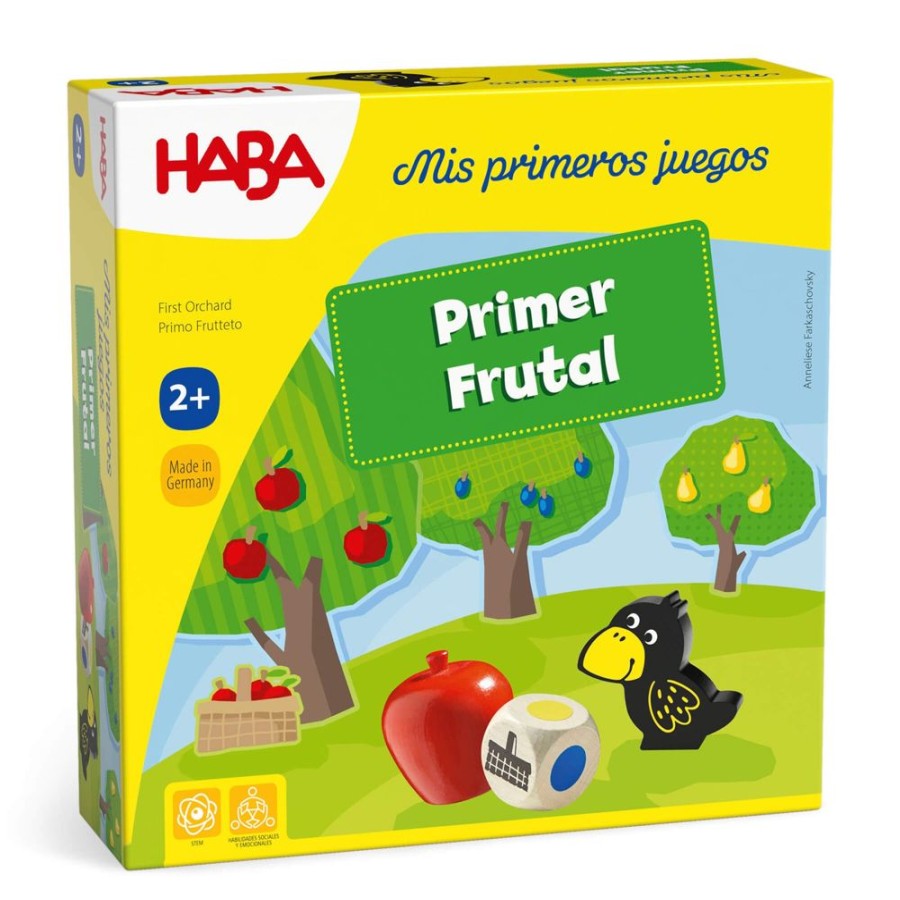 Matching + Geheugenspellen | HABA Mijn Allereerste Spellen - First Orchard - Spaans