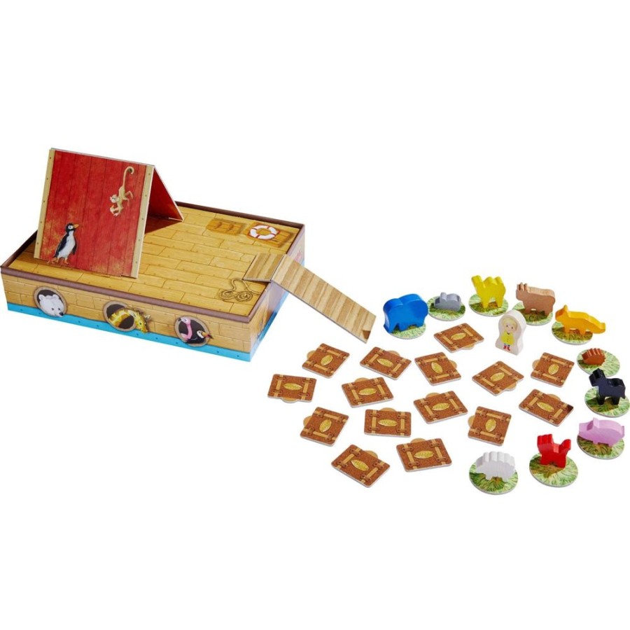 Matching + Geheugenspellen | HABA Cooperatief Critter Cruise-Spel