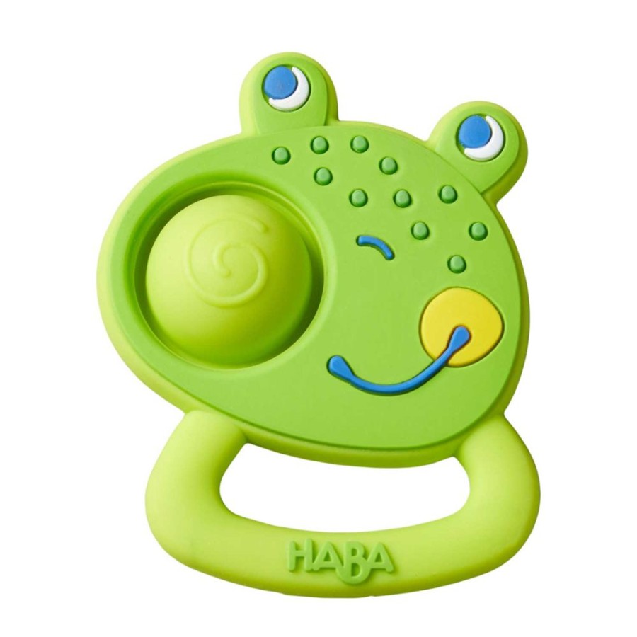 Grijp- En Bijtspeeltjes | HABA Popping Frog Siliconen Bijtspeeltje