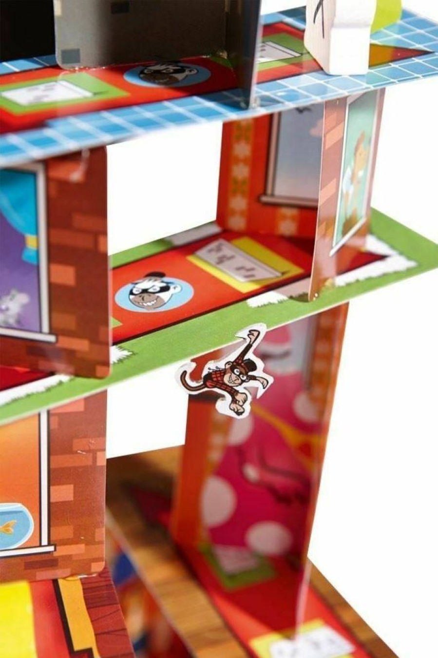 Behendigheidsspellen | HABA Rhino Hero - Super Battle-Stapelspel