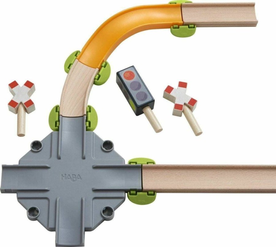 Kullerbu-Railsysteem | HABA Uitbreidingsset Kullerbu Kruispunt