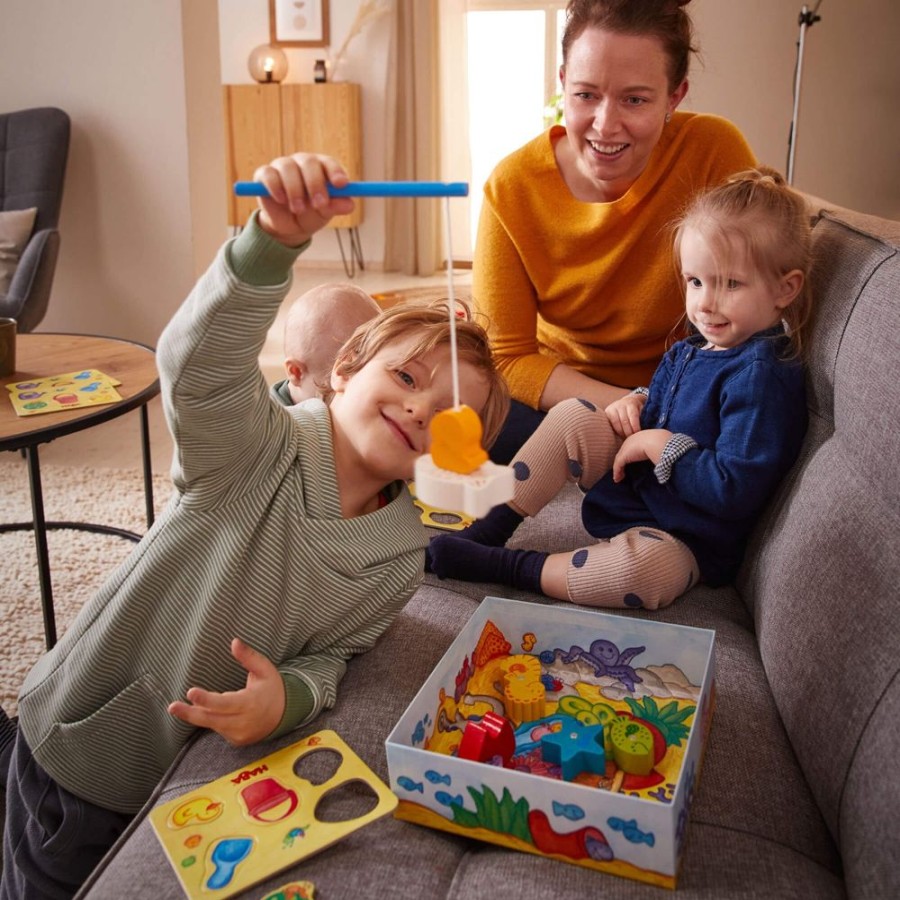 Mijn Allereerste Spellen | HABA Mijn Allereerste Spellen - Hier, Fishy, Fishy! - Duitse Versie