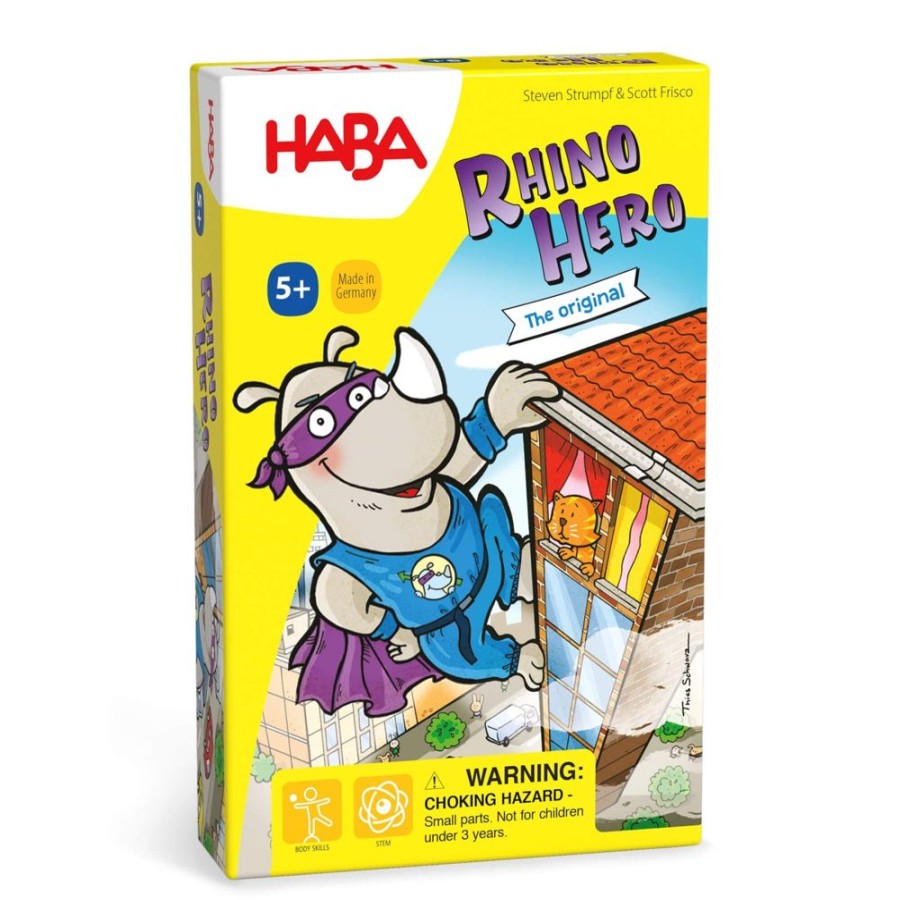 Behendigheidsspellen | HABA Rhino Hero Stapelkaartenspel