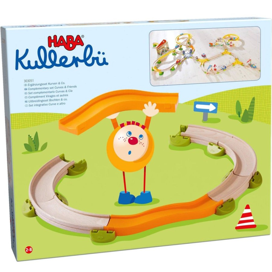 Kullerbu-Railsysteem | HABA Kullerbu Curves & Friends Uitbreidingsset