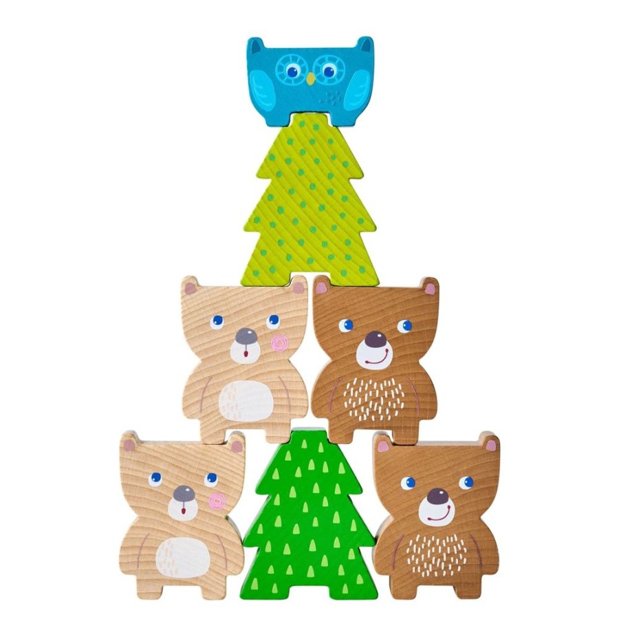 Houten Stapelspeelgoed En Arrangementspellen | HABA Forest Friends Stapelspeelgoed