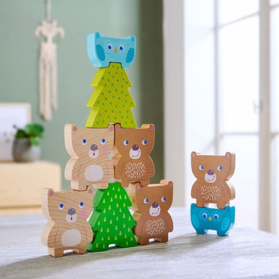 Houten Stapelspeelgoed En Arrangementspellen | HABA Forest Friends Stapelspeelgoed