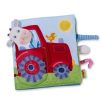 Pluche Babyspeelgoed | HABA Down On The Farm Zacht Boekje Met Koepop