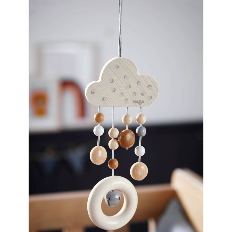 Hangend Babyspeelgoed + Mobieltjes | HABA Stippen Houten Hangend Speelgoed