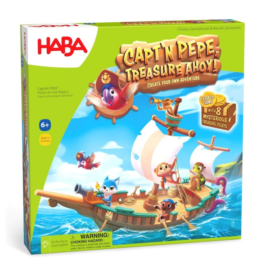 Familie Spellen | HABA Kapitein Pepe: Schat Ahoy!