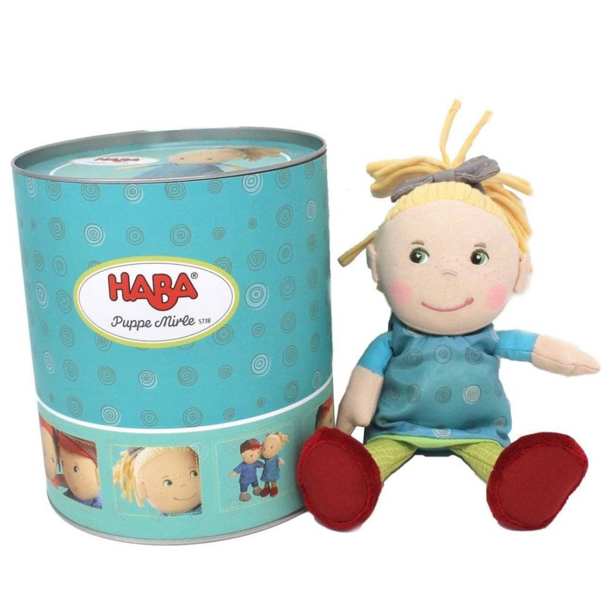 Baby'S Eerste Poppen | HABA Mirle Zachte Babypop Van 20 Cm In Cadeaublik