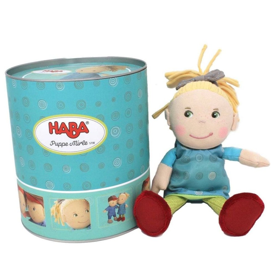 Pluche Poppen | HABA Mirle Zachte Babypop Van 20 Cm In Cadeaublik