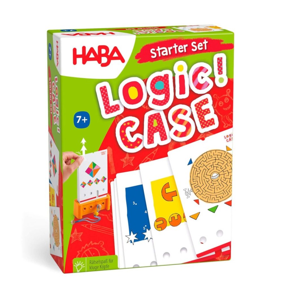 Speelgoed Rijgen + Motorische Vaardigheden | HABA Logica! Case Startset 7+