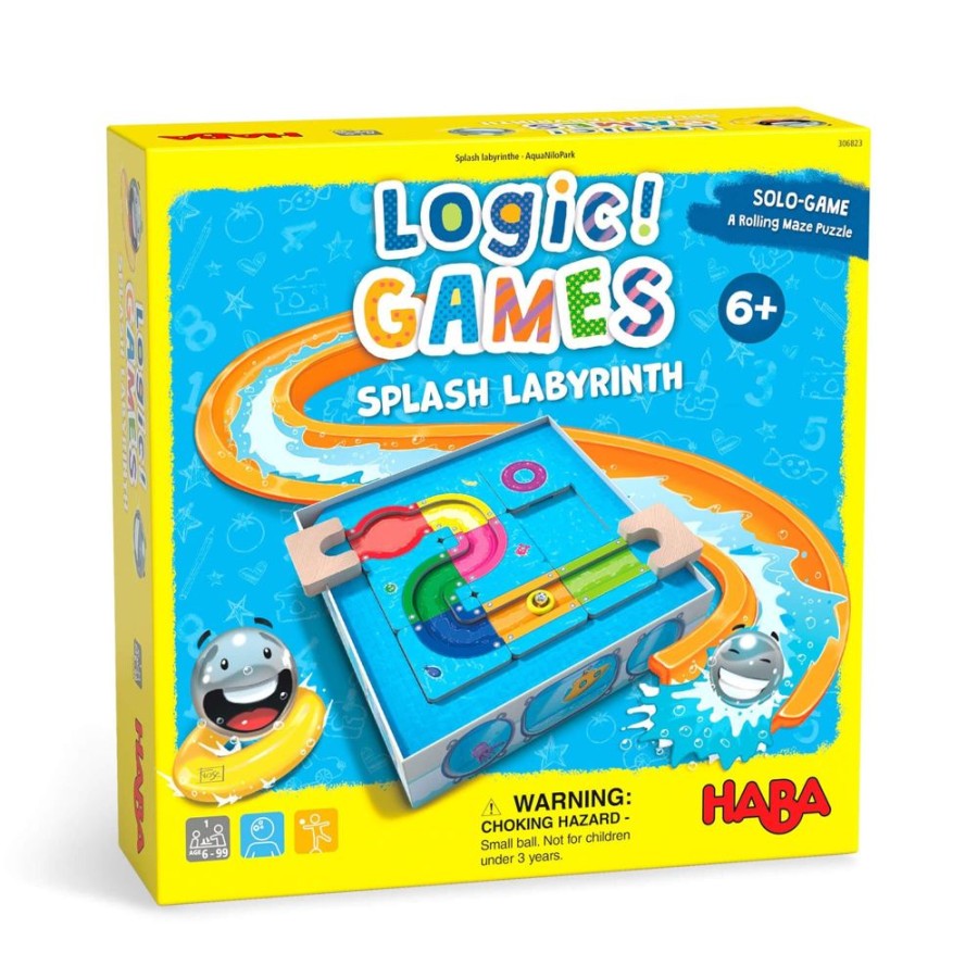 Behendigheidsspellen | HABA Logica! Spellen: Splash Labyrint