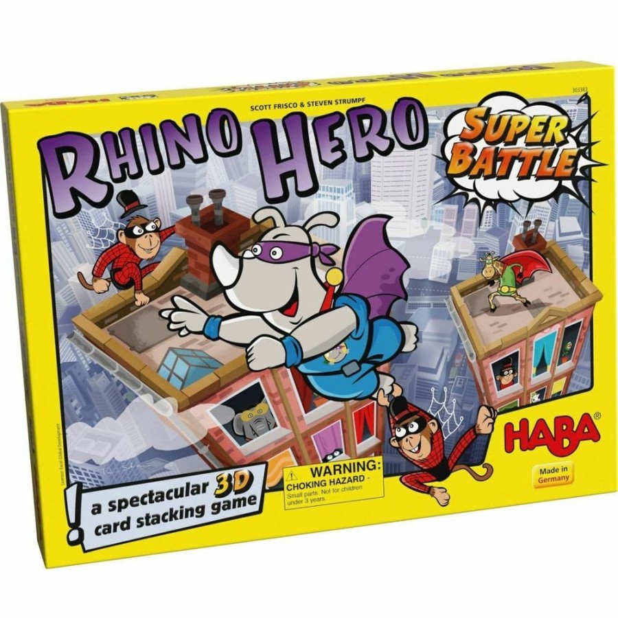 Familie Spellen | HABA Rhino Hero - Super Battle-Stapelspel