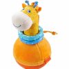 Pluche Babyspeelgoed | HABA Roly-Poly Giraf Wiebelend Babyspeeltje