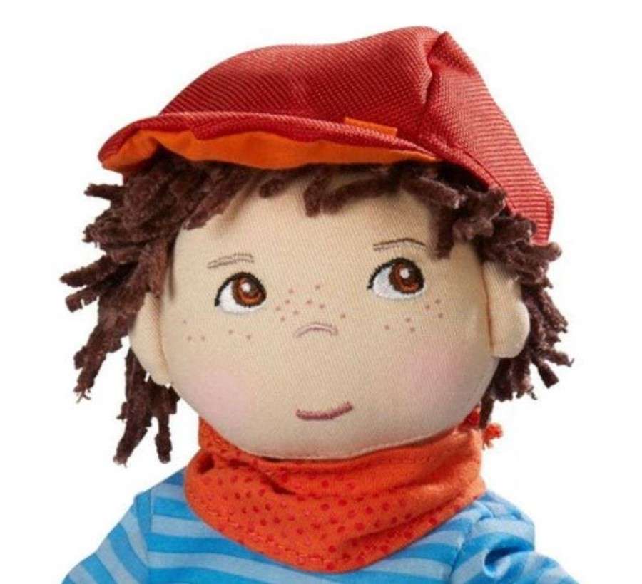 Pluche Poppen | HABA Zachte Pop Graham Van 30 Cm Met Bruin Haar