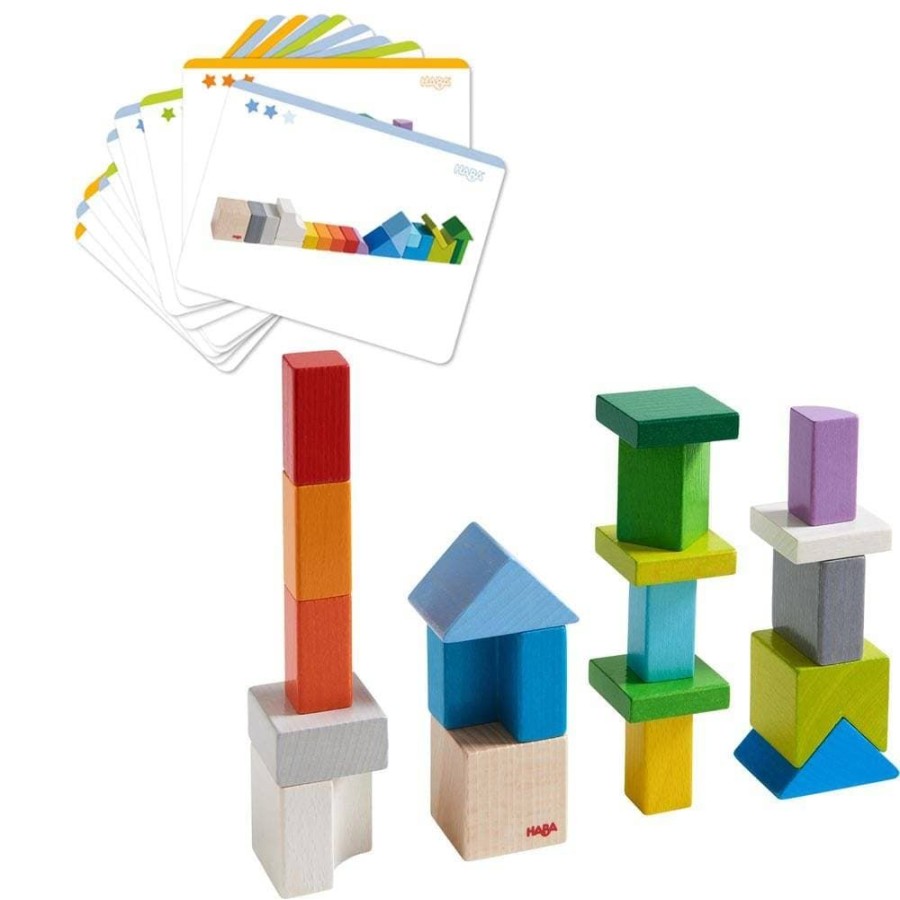 Spellen Regelen | HABA Chromatix 3D-Arrangementspel Houten Bouwstenen