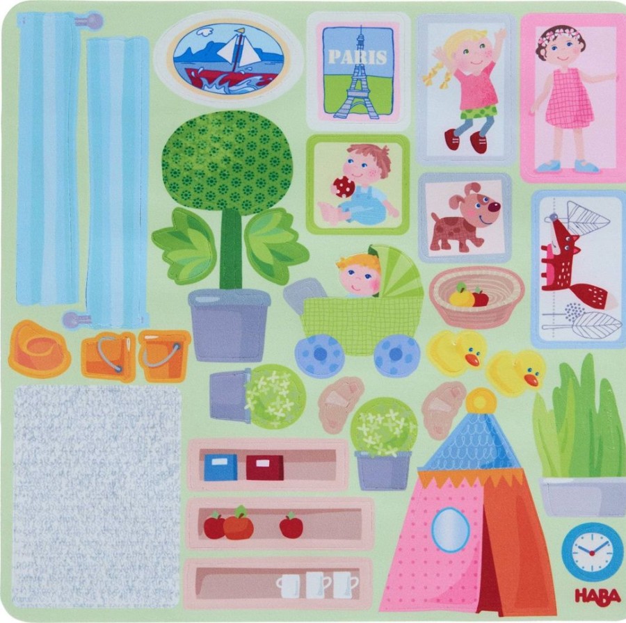 Little Friends-Gebouwen | HABA Decoratieve Stickers Van Little Friends Town Villa