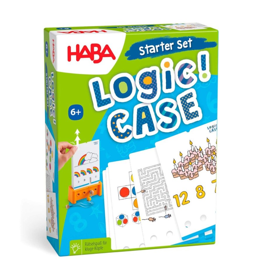 Speelgoed Rijgen + Motorische Vaardigheden | HABA Logica! Case Startset 6+