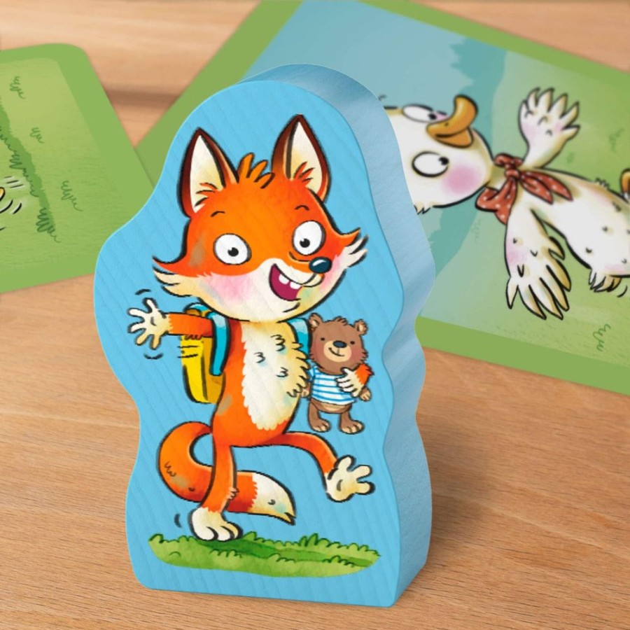 Behendigheidsspellen | HABA Wiggle Waggle Ganzen Cooperatief Spel