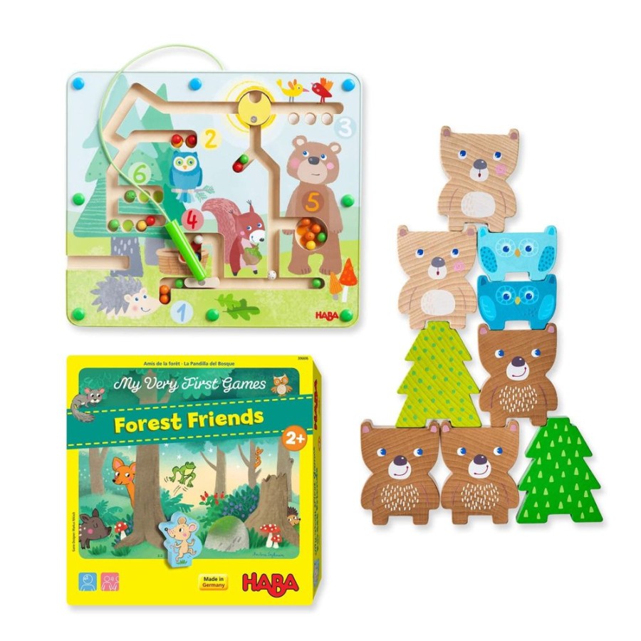 Behendigheidsspellen | HABA Forest Friends Speelgoedbundel