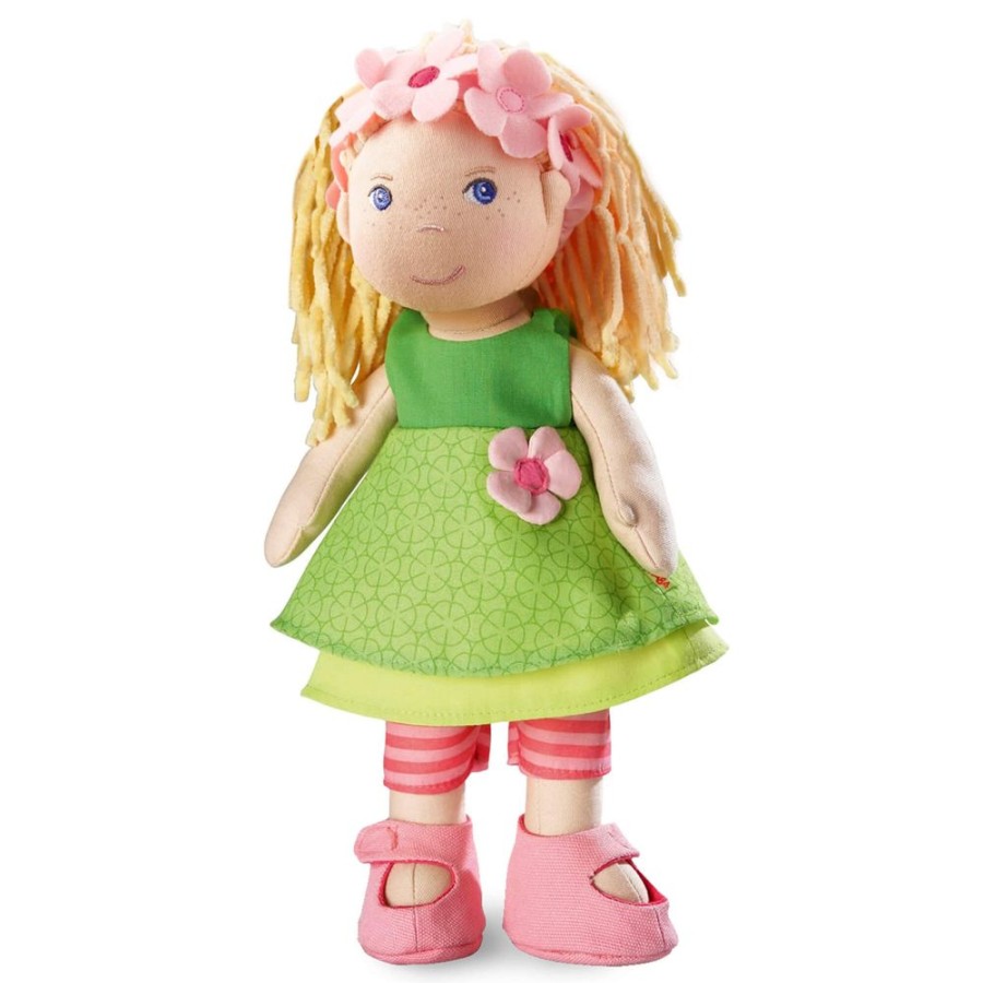 Pluche Poppen | HABA Zachte Pop Mali Van 30 Cm Met Blond Haar