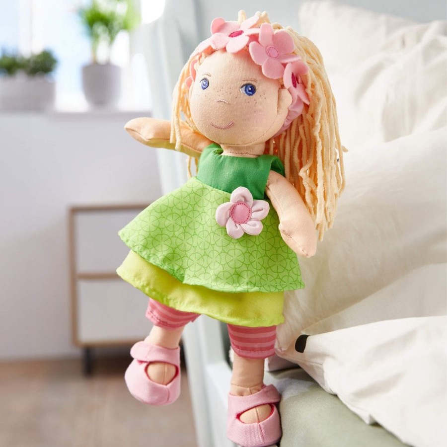 Pluche Poppen | HABA Zachte Pop Mali Van 30 Cm Met Blond Haar