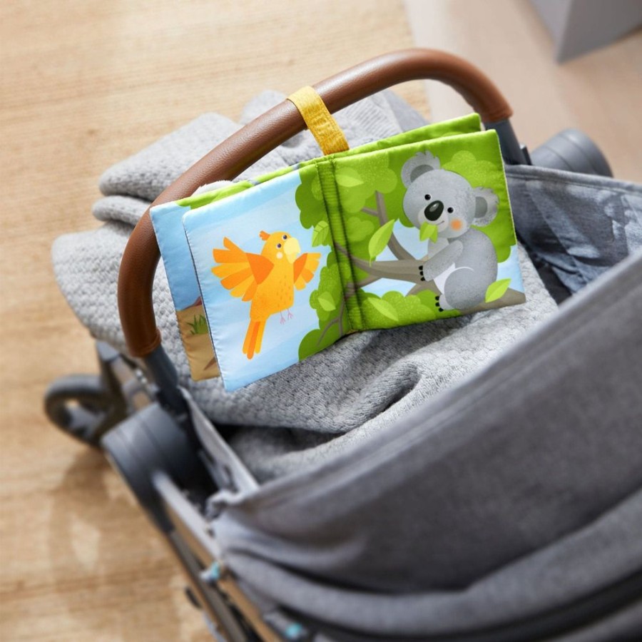 Hangend Babyspeelgoed + Mobieltjes | HABA Koala Zacht Boek