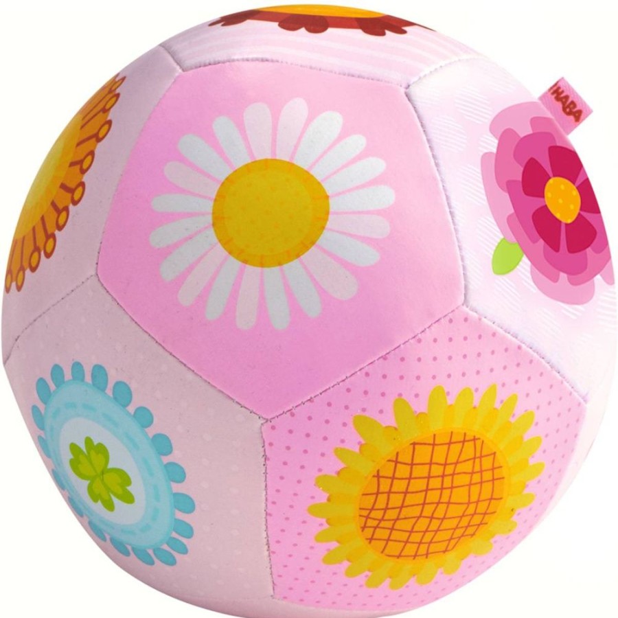 Pluche Babyspeelgoed | HABA Flower Magic 5 1/2" Zachte Babybal