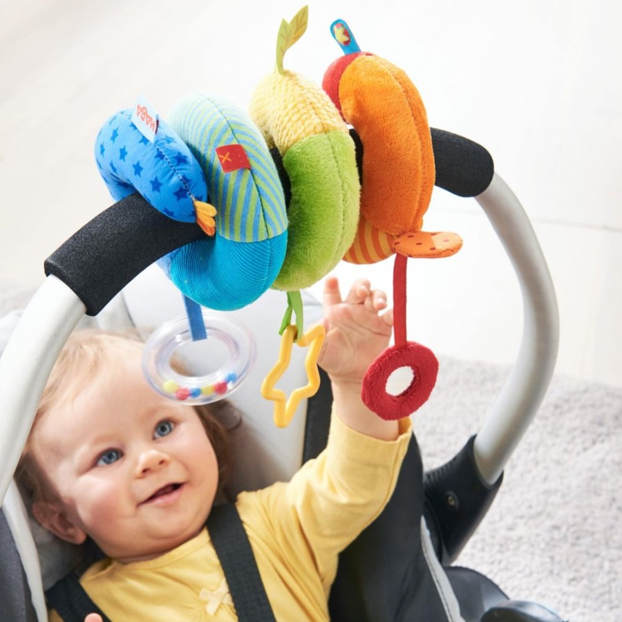 Hangend Babyspeelgoed + Mobieltjes | HABA Rainbow Activity Spiraalkinderwagen