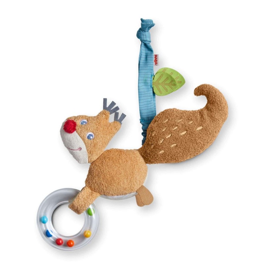 Pluche Babyspeelgoed | HABA Bungelfiguur Forest Friends Eekhoorn