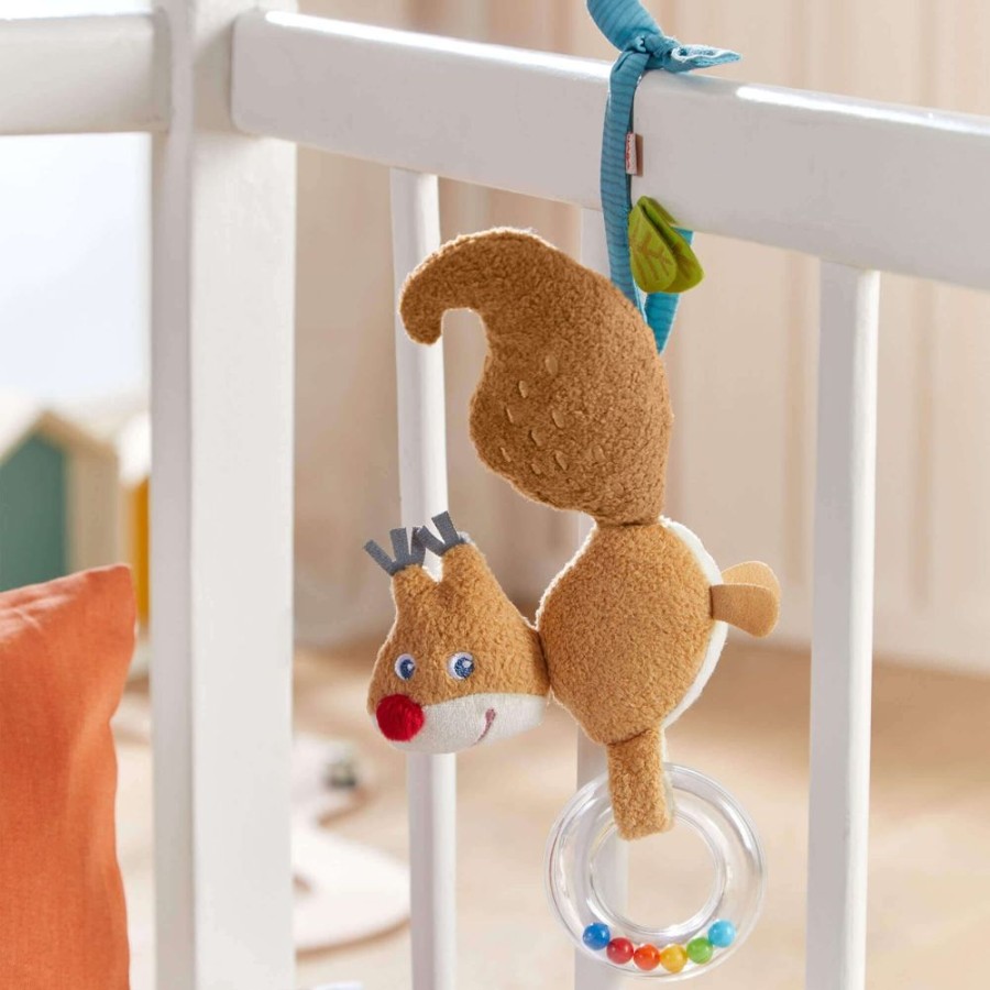 Pluche Babyspeelgoed | HABA Bungelfiguur Forest Friends Eekhoorn