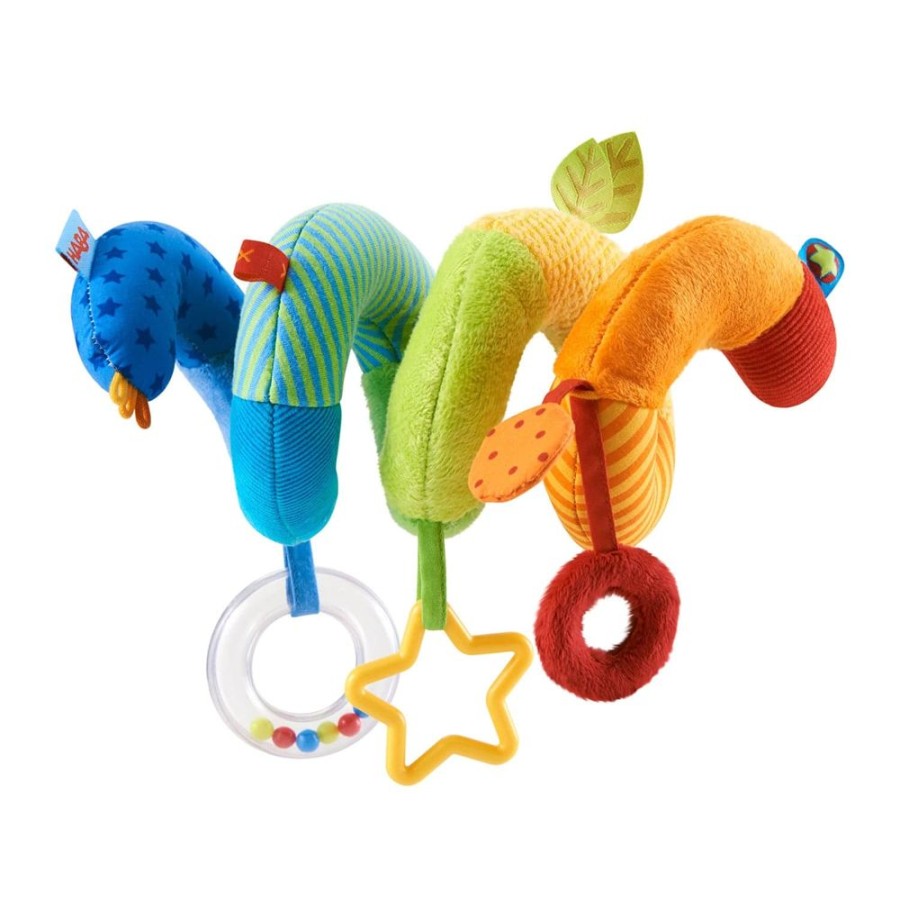 Pluche Babyspeelgoed | HABA Rainbow Activity Spiraalkinderwagen